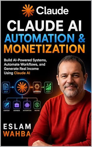 Claude AI Automation & Monetization: Build AI-Powered Systems, Automate Workflows, and Generate Real Income Using Claude AI (Claude AI Mastery Series: ... and Scale Intelligent Systems Book 3)