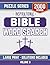 Inspirational Bible Word Search Puzzle Book — Large Print: 2000 Words | 100 Themed Christian Word Find Puzzles Featuring Jesus, the Early Church, Heaven & More | Volume 3