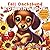 Fall Dachshund Coloring Book: A Cute & Cozy Fall Coloring Book for Kids Ages 4–8 with 30 Fun Autumn Scenes (The Dachshund Coloring Book Series)