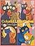 Colorful Little Cuties: Cute Cats Color By Number Book: 40 Fun and Relaxing design Coloring Book with Big Eyes and Vibrant Abstract Backgrounds
