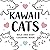 Kawaii Cats: Bold and Easy Coloring Book: Cute & Simple Cat Designs for Relaxation and Fun – Perfect for Kids, Teens, Seniors & Cat Lovers