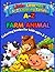 A-Z farm animals for kids ages 2-5: Easy Alphabet coloring pages for toddlers and preschoolers (Little Learners A-Z coloring series)