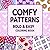 Comfy Patterns Coloring Book | Bold and Easy Designs for Adults & Teens | 50 Relaxing Aesthetic Pages: Cute, Simple, Stress Relief Coloring Book