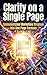 Clarity on a Single Page: Systematizing Marketing Strategy into One Page Formats