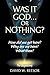 Was it God... or Nothing?: How Did We Get Here? Why Are We Here? What Then?