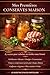 Mes premières conserves maison: 87 recettes de bocaux maison — stérilisateur, confitures, pickles et lactofermentation pour débutants (French Edition)