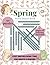 Spring Word Search Book for teens, Adults & Seniors: 50 Large Print Puzzles & 7 Spring Coloring Pages | Relaxing Brain Activity Book with Full Answer ... Gift for Mother's Day, Easter and Birthdays