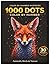 Dot-to-Dot Color by Number for Adults: 1000 Dots Art Animals, Birds & Nature – 30 Pages Stress Relief Coloring Book