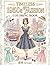 Timeless 1950s Fashion Coloring Book