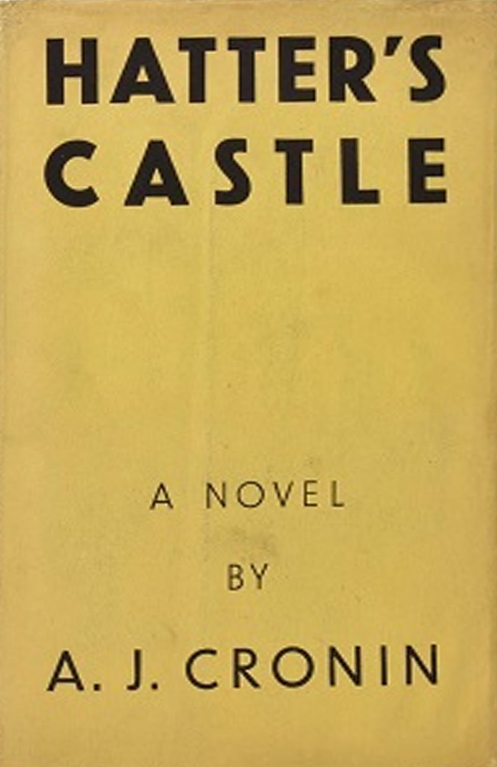 Hatter's Castle (Hardcover)