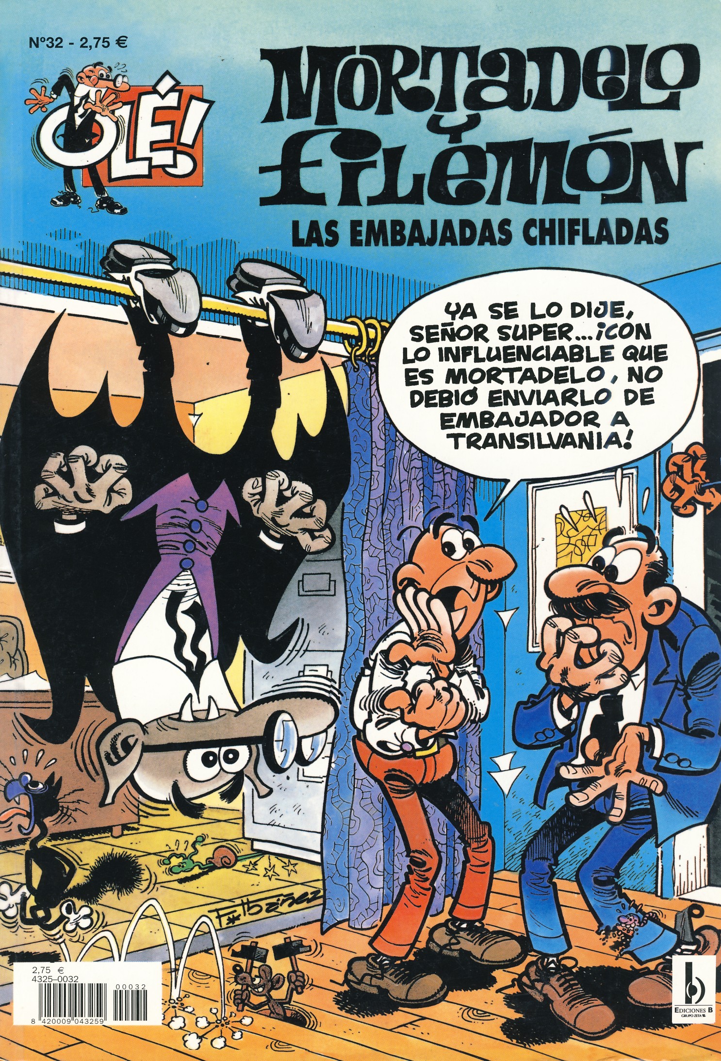 Las embajadas chifladas (Mortadelo y Filemón, #106)