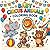 Baby Circus Animals Coloring Book for Toddlers: Fun and Easy Cute Animal Coloring Pages for Kids Ages 2 to 4