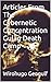 Articles From The Cybernetic Concentration Gulag Death Camp