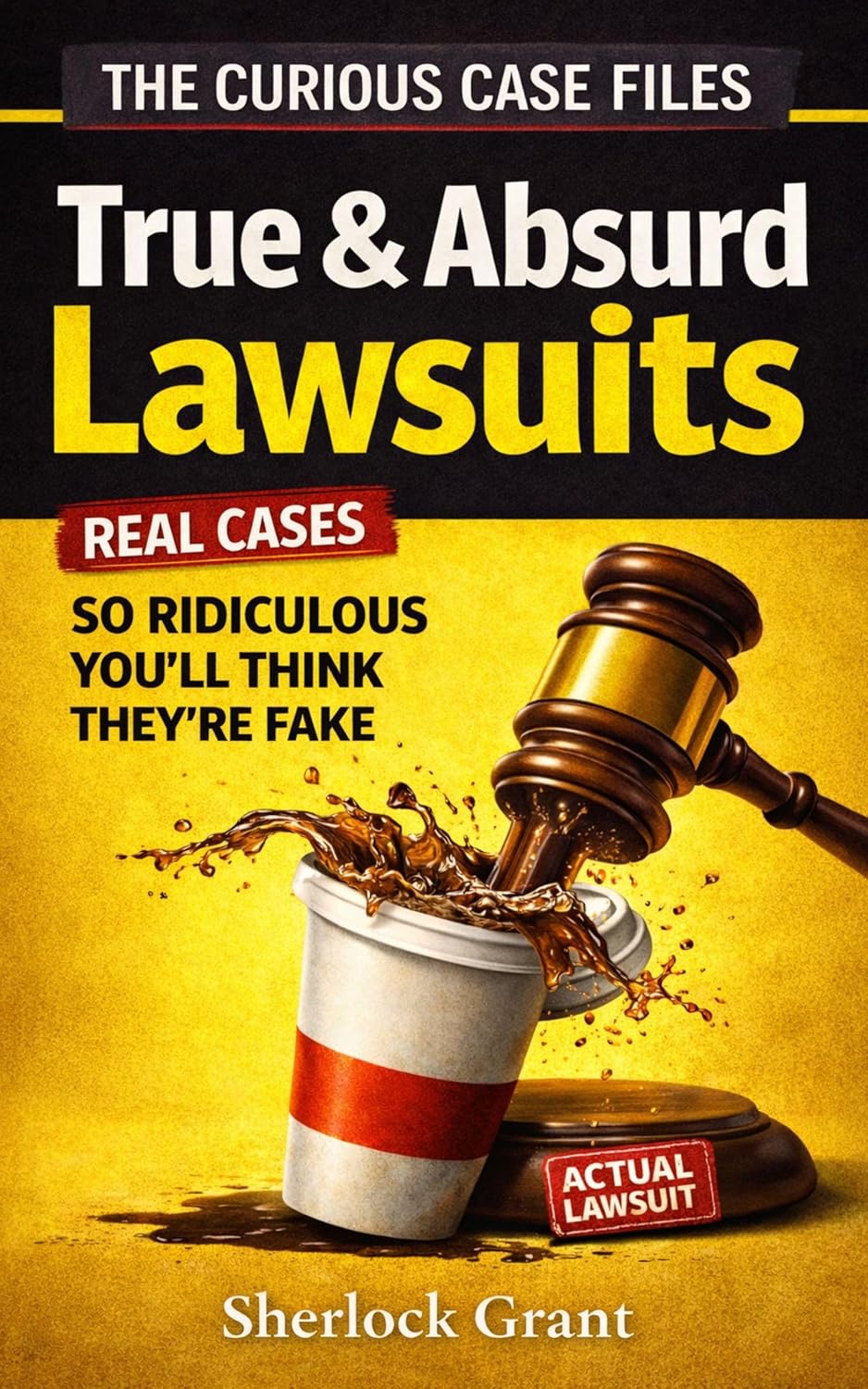 True & Absurd Lawsuits That Really Happened: Real Court Cases So Ridiculous You’ll Think They’re Fake (The Curious Case Files Book 1)