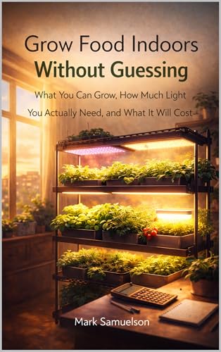 Grow Food Indoors Without Guessing: What You Can Grow, How Much Light You Actually Need, and What It Will Cost (Kindle Edition)