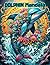 Serene Dolphins Mandala Coloring Book for Adults: Detailed Ocean Animal Designs for Art Therapy