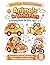ANIMALS IN VEHICLES: Cute & Easy Animal Adventures, Coloring Book for Kids Ages 3-7