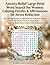 Anxiety Relief Large Print Word Search for Women: Calming Puzzles & Affirmations for Stress Reduction.: 50 Calming Puzzles & Affirmations to Reduce ... — Easy-to-Read Brain Games with Solutions