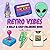 Retro Vibes Coloring Book: ...