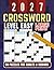 Easy Crossword Puzzle Book for Adults Seniors Large Print Edition: 90 Simple and Relaxing Crosswords with Answers Included | Fun Brain Games to Improve Memory Focus and Vocabulary