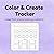 Color & Create Tracker Coloring Book