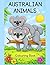 Australian Animals Colouring Book for Kids (A4 Size)