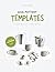 Mug Pottery Templates: Slab-Built Ceramics: Traceable Patterns - No Wheel Handmade Ceramics, Pottery Tool for Beginner, Photocopy-friendly Patterns for Mugs, Cups & Handles, DIY Handbuilding Set