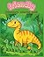 Friendly dinosaurs coloring book