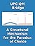 A Structural Mechanism for the Paradox of Choice: UPC-QM Bridge