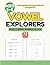 Vowel Explorers: An 80-Page Short Vowel Workbook for Ages 3-5: Preschool & Kindergarten Phonics Activities (Tracing, Coloring, Matching)