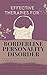 Effective Therapies for Borderline Personality Disorder: A Beginner's Guide to DBT, Schema Therapy, and MBT for BPD and Emotional Dysregulation