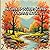Autumn Postage Stamp Coloring Book