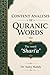 Content analysis of Quranic words: The word "Shari'a"
