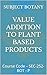 VALUE ADDITION TO PLANT BASED PRODUCTS: Course Code – SEC-252-BOT - P
