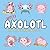 Cute Axolotl Coloring Book for Kids Ages 4–8: Kawaii Axolotl Coloring Book with Easy and Bold Designs | 40+ Simple Single-Sided Pages for Toddlers, Beginners, Relaxing Fun Gift for Boys & Girls