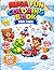 Mega Fun Coloring Book for Kids Ages 4-8: 205 Pages of Cute, Easy & Fun Coloring Designs for Boys and Girls | Big Activity Book for Creativity and Learning