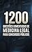 1200 Questões Comentadas de Medicina Legal Para Concursos Públicos (Portuguese Edition)