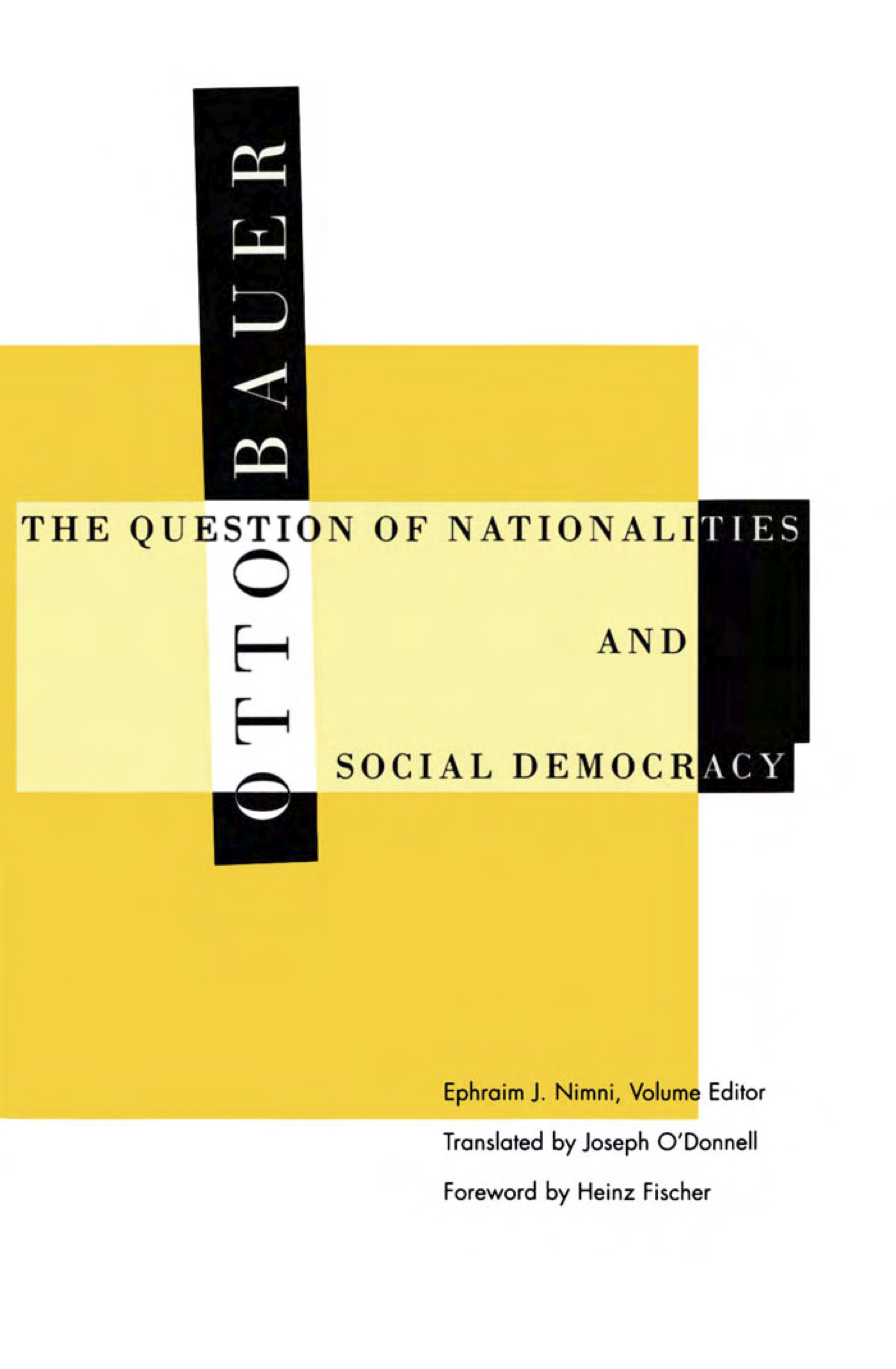 The Question of Nationalities and Social Democracy (Hardcover)