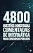 4800 Questões Comentadas de Informática Para Concursos Públicos (Portuguese Edition)