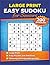 Large Print Easy Sudoku Puzzle Book for Seniors: 200 Puzzles with Compact Solutions | One Puzzle Per Page | Easy to Read Activity Book for Adults and ... Mind (Large Print Sudoku Puzzles for Seniors)