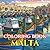 Malta Coloring Book for Adults: 50 Intricate Designs of Valletta Streets, Mediterranean Coastlines, Maltese Balconies, Luzzu Boats & Tile Patterns for ... Relief (Adult Coloring Book. World Series.)