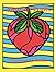 Abstract Fruits: Coloring Book