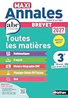 Maxi Annales Brevet 2027 - Corrigé