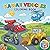 Cute Kawaii Vehicles Coloring Book for Kids: Adorable Cars, Trucks, Airplanes & Construction Vehicles | Easy Coloring Pages for Kids Ages 3–6