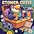Stoner Cutie Coloring Book: Cute And Easy Psychedelic Coloring Pages For Adults Featuring Playful Animals, Cozy Vibes, And Stress Relief