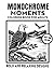 monochrome moment coloring book for adults