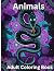 Animals Adult Coloring Book