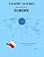COUNTRY OUTLINES: Color and Learn: EUROPE: A Wonderful Journey Through All the Countries of Europe: Geography Coloring Book with Maps and Capitals