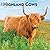 Highland Cows | 2027 12 x 24 Inch (Hanging) Monthly Square Wall Calendar | Plastic-Free | BrownTrout | Domestic Farm Animals