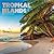 Tropical Islands | 2027 12 x 24 Inch (Hanging) Monthly Square Wall Calendar | Foil Stamped Cover | Plastic-Free | BrownTrout | Scenic Travel Photography